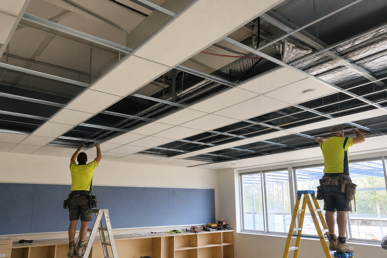 Logan learning hub interior