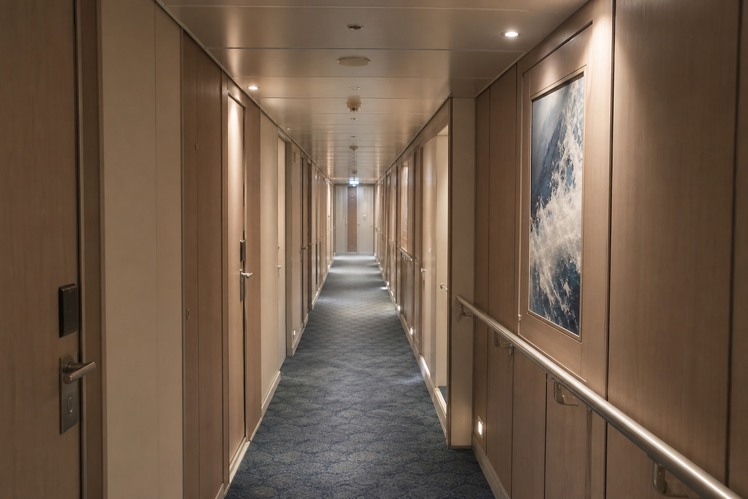 Pacific Explorer deck refit — installation