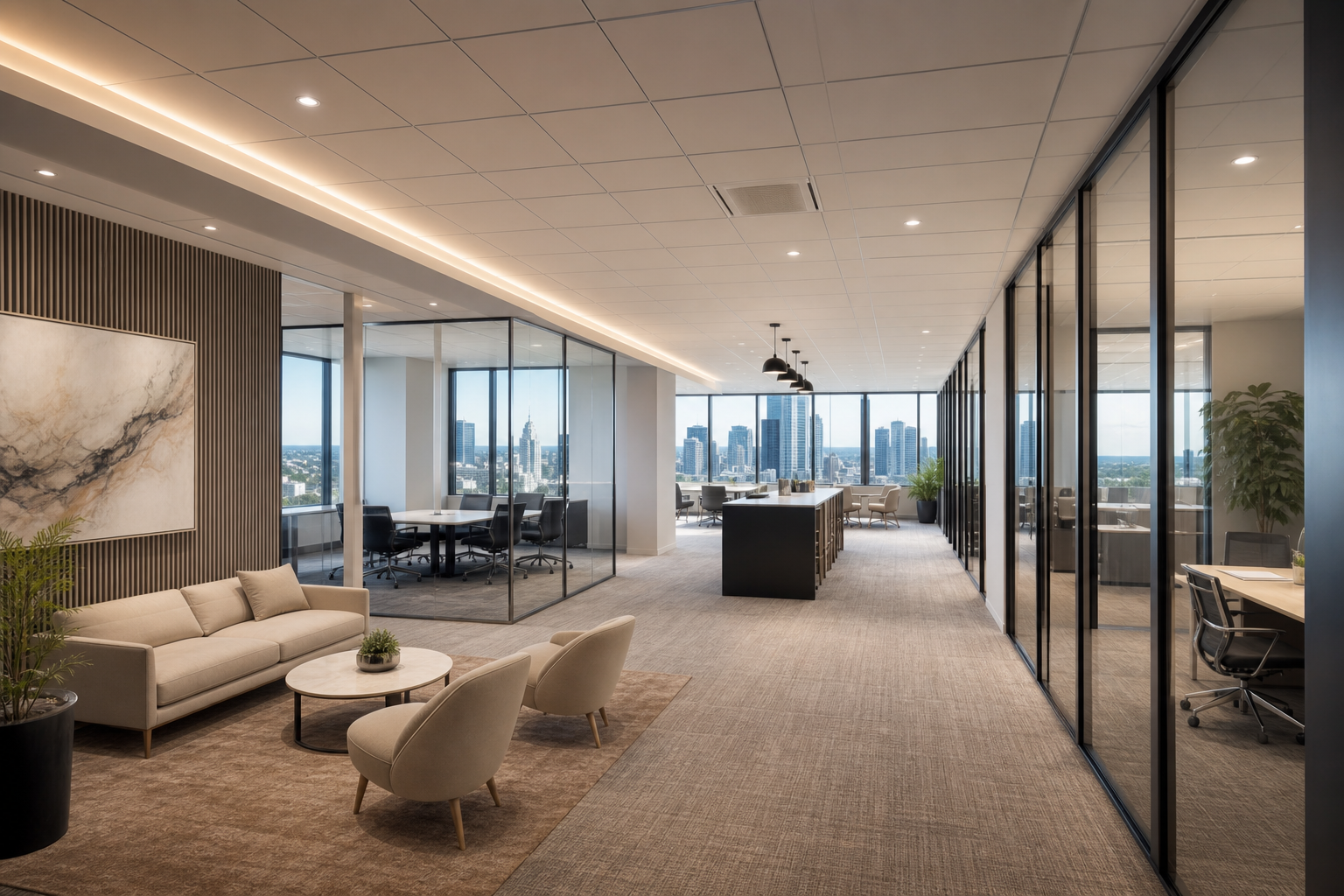 CBD commercial lining and ceilings