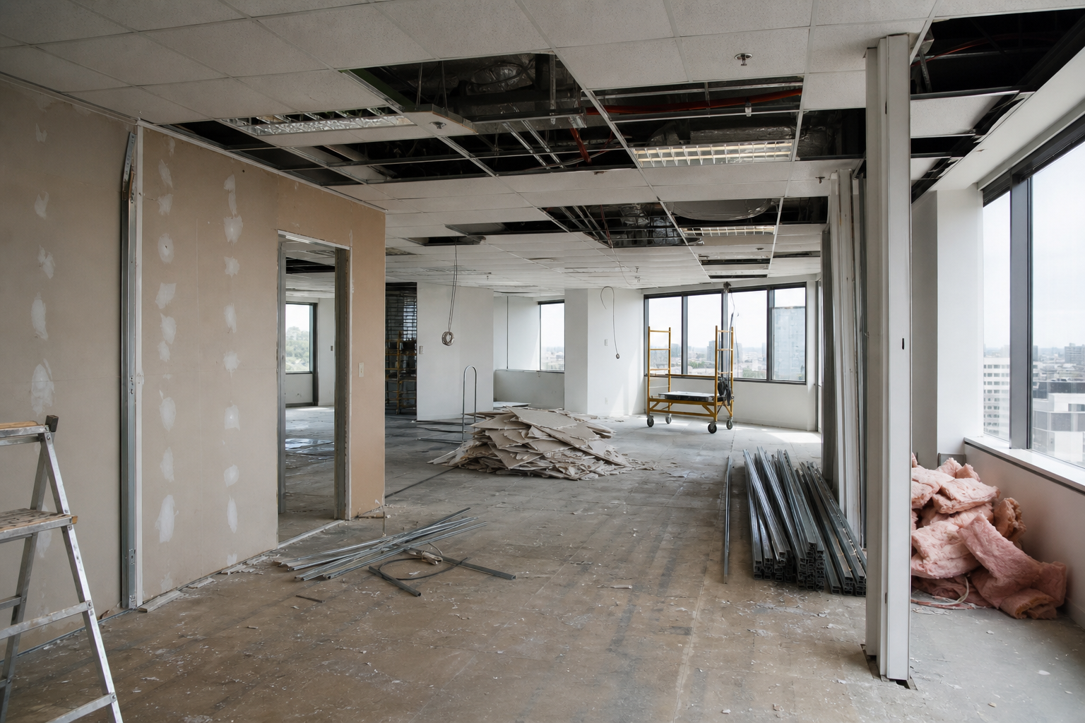 Commercial refurbishment make-good