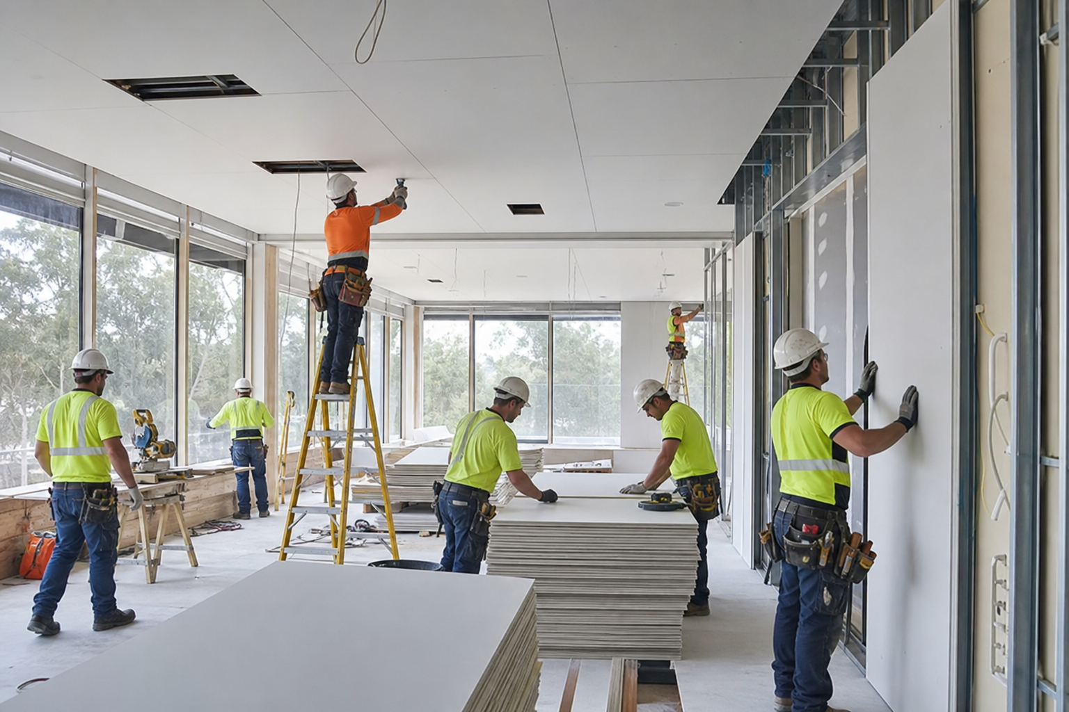 Commercial interior services Queensland