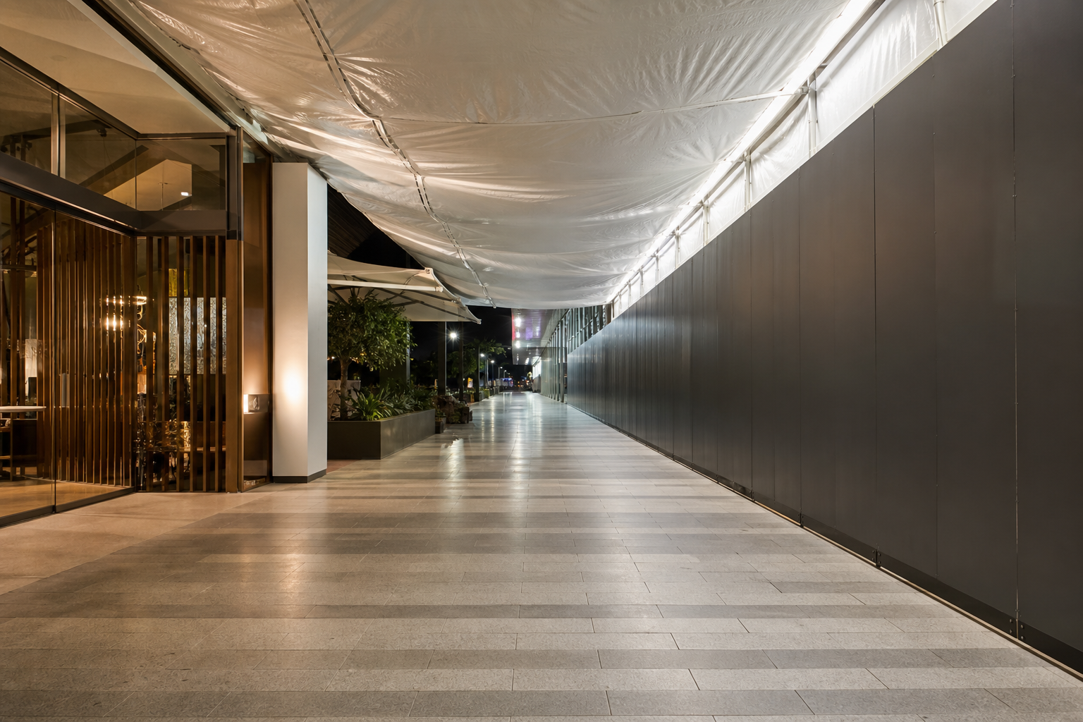 After-hours mall programmes: what centre managers should demand from lining contractors