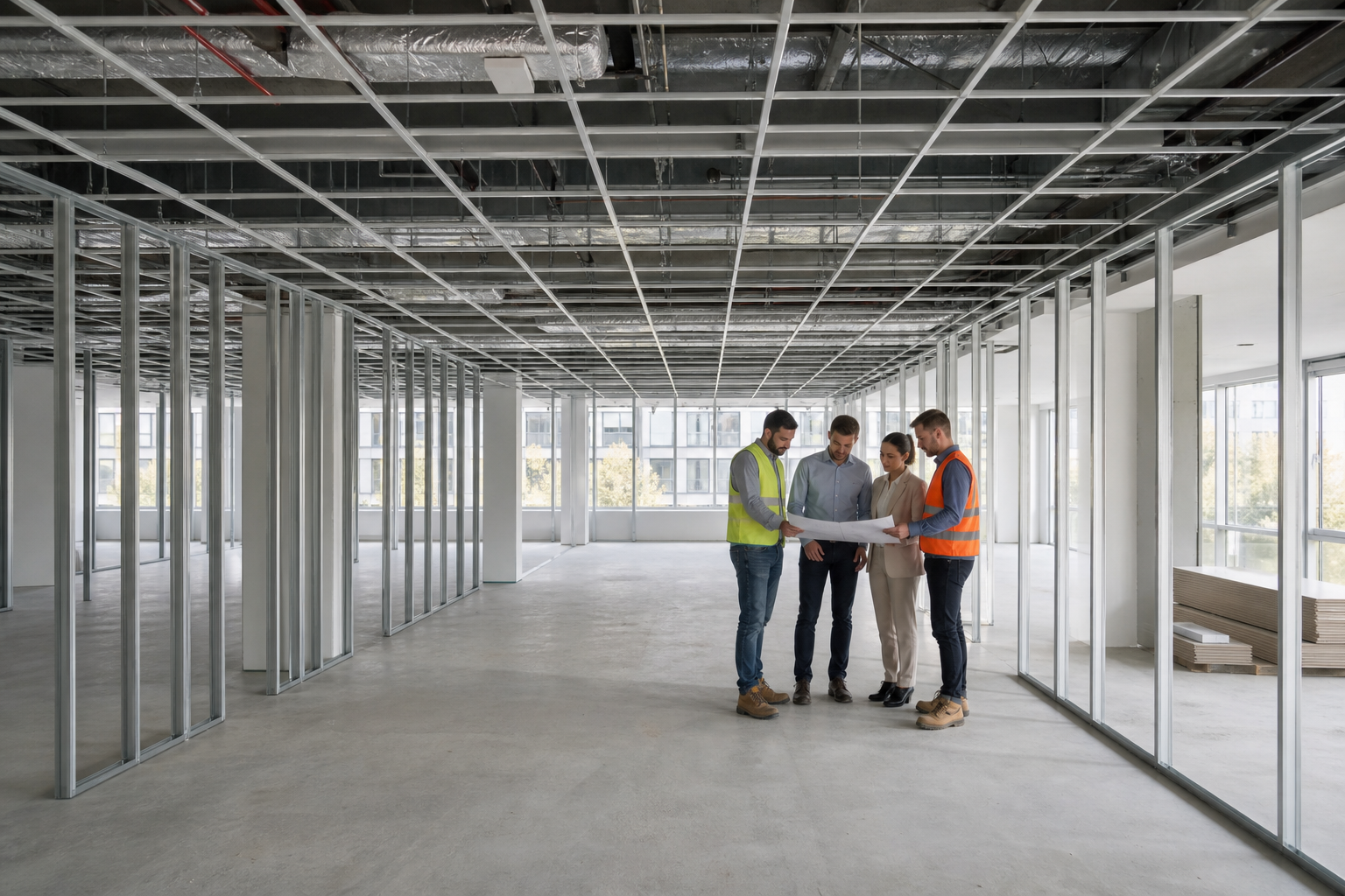 Commercial interior fit-out